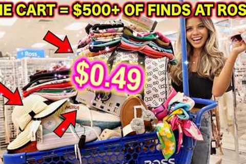 ROSS DRESS FOR LESS * Girly No Budget Shopping Spree! One Cart = $500+ Luxury Summer Finds 😱