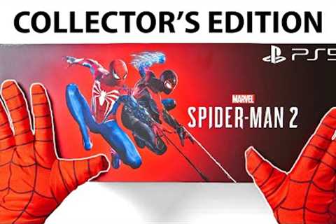 Unboxing MARVEL'S SPIDER-MAN 2 Collector's Edition [PS5] - 19 inches of Venom