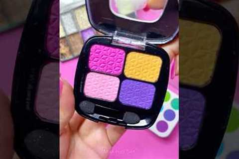 ASMR Makeup Set Fast Satisfying with Unboxing & Review Pink Sounds Video Makeup Kit Beauty