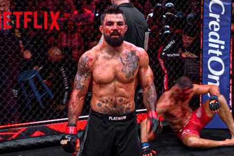 Nate Diaz vs. Mike Perry FULL Highlights | Netflix