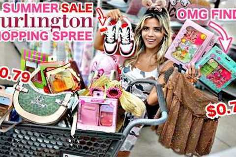 BURLINGTON * Girly $0.79 Red Tag Summer Sale New Finds Shopping Spree No Budget! 😱