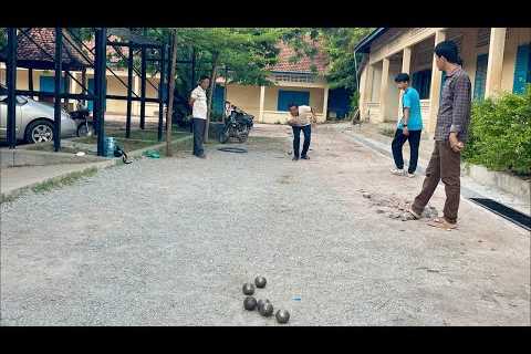 Funny petanque fighting #volleyballworld #volleyballteam #volleyballlife #volleyballgame