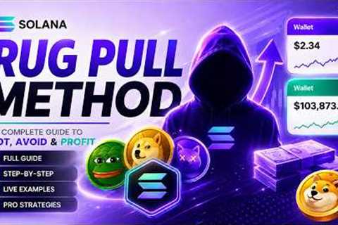 Rug Pull On Solana : Launch a Meme Coin And made a big profits