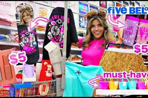FIVE BELOW * Hot Girl Summer Luxury Dupes Shopping Spree No Budget! $5 Must-Haves 😱