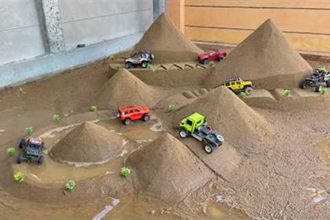 🚙 Can These RC Cars Survive the Ultimate Mud Mountain Course?
