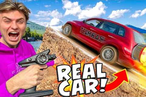 JUMPING WORLD'S BIGGEST RC CAR!! (PART 1)