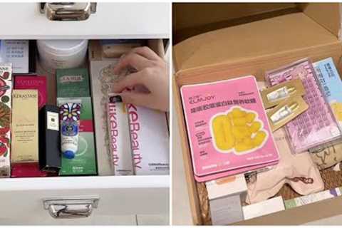 Asmr Unboxing Sound! Aahan Asmr #asmrsounds #unpacking #cosmetics #skincare #home #asmr episode 383