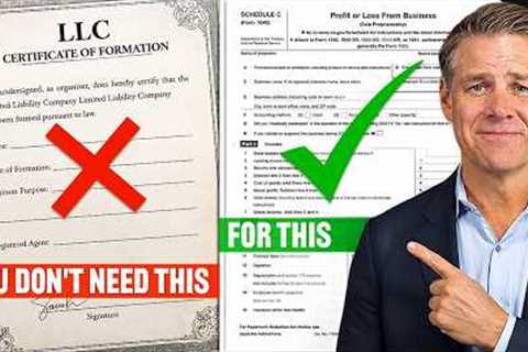 You DON'T Need An LLC To Write Off Business Expenses (The Truth)