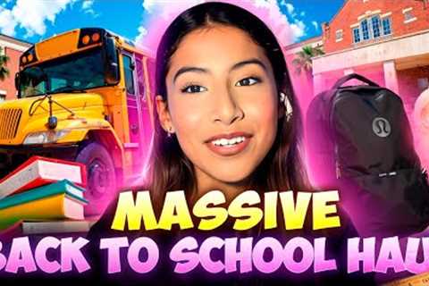 MASSIVE BACK TO SCHOOL HAUL 🛍📚