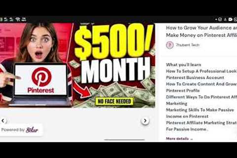 How to Grow Your Audience Make Money on Pinterest Affiliate Marketing (2026 Digital Skills)