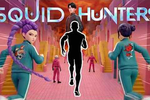 Immersive Interactive Warm Up | HUNTRIX x SQUID GAME RUN!🦑🎤 ~200 kcal Burn | Fun Workout | Full..