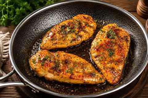 Don't cook chicken breasts until you see this recipe! Simple and Delicious dinner recipe!