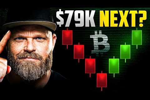 CRYPTO LIVE TRADING: Bitcoin Squeezing Straight To $79K?