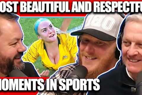 Most Beautiful and Respectful Moments in Sports | OFFICE BLOKES REACT!!