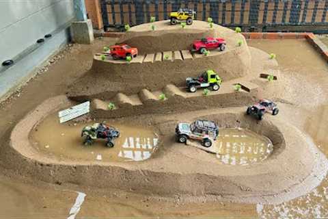 🔥 RC Cars Extreme Mud &amp; Mountain Challenge | Who Will Reach The Top?