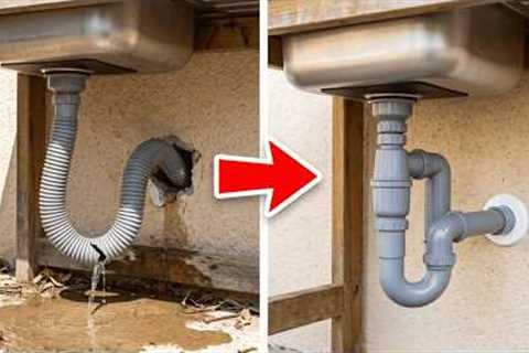Easy Pipe Repair Tricks You NEED to Know 🔥🛠️
