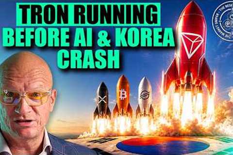 Tron Outperforming even before Koreans truly start to Dump the Won for USDT (AI Bubble Burst Next)