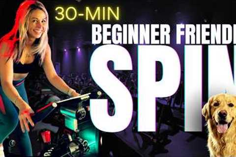 😏 30-Min Spinning Class at Home | HIIT Cycling Workout for Beginners | Free Spin Class