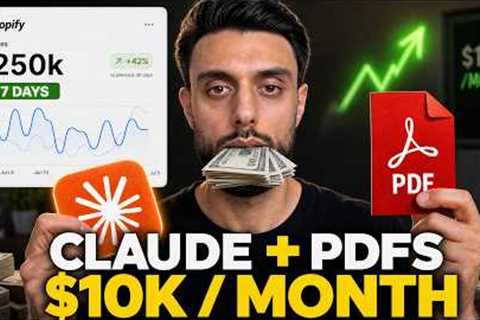 This New Claude AI Method Makes $10K/Month Selling PDFs (Full Tutorial)