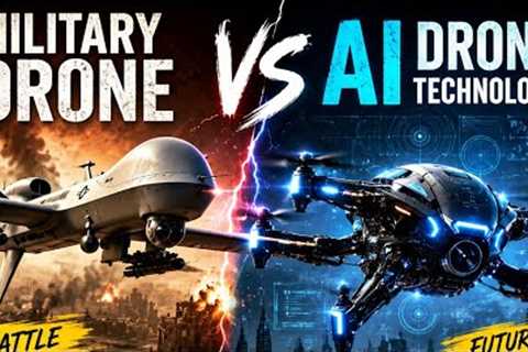 Military Drone vs AI Drone Technology | Future War Begins| ai @mindcrafterty
