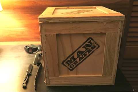 Manly gifts: Man Crates