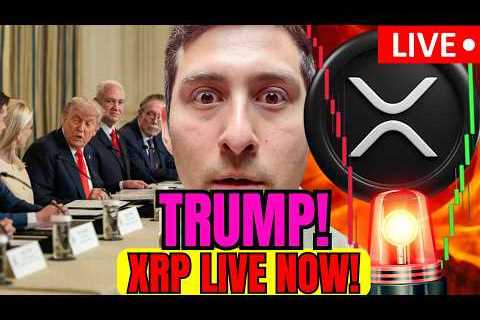 XRP TRUMP IRAN BIG CRYPTO NEWS LIVE!!!!