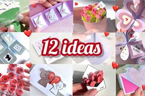 12 ideas | DIY Birthday Gift Ideas | Cute Gifts | Easy Present Ideas