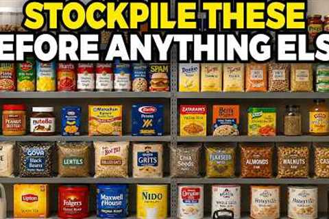 12 Foods Smart Preppers Buy First Everyone Else Ignores Them