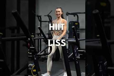 HIIT vs LISS - what's the difference? 🤔 #shorts