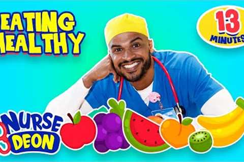 Eating Healthy with Nurse Deon | Educational Health Videos for Kids | Children's Nutrition