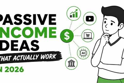 Passive Income Ideas That Actually Work in 2026🔥