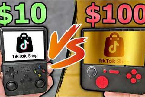 $10 vs $100 TikTok Gaming Consoles… EMBARRASSING results 😳