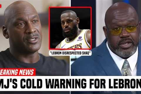 Michael Jordan Sends A CHILLING Message To LeBron After His Attack On Shaq!