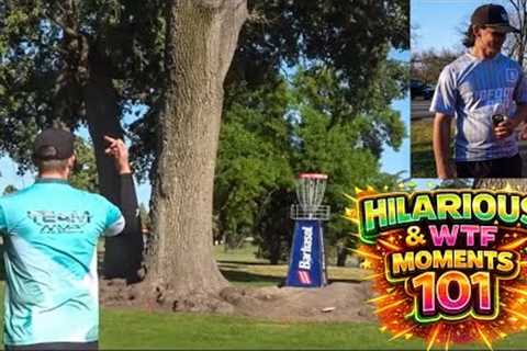 HILARIOUS AND WTF MOMENTS IN DISC GOLF COVERAGE - EPISODE 101