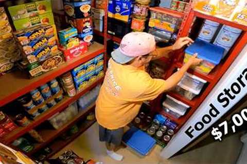 Food Storage $7,000 PREPPER Pantry Supplies Essential Life Survival