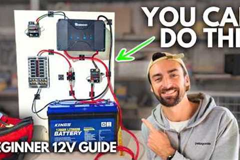 How to Wire a Complete 12V Campervan System (Beginner Friendly)