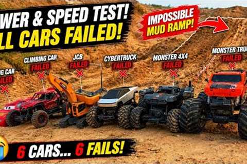 ALL RC CARS FAILED on Impossible Mud Ramp! 😱