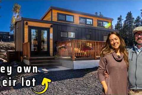 Their Tiny Home in Amazing Tiny House Community with Land Ownership!