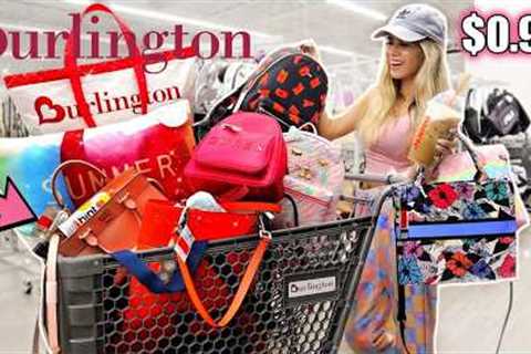 BURLINGTON * $0.99 GIRLY LUXURY JACKPOT HAUL! NEW FINDS SHOPPING SPREE NO BUDGET 😱🛍️