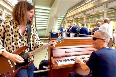 Marty McFly Rocks Up At The Brown Piano