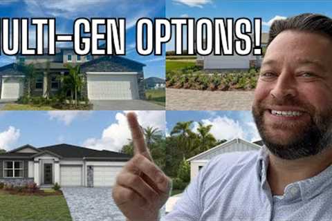Top 4 Multi-Gen Homes in Tampa Bay &amp; Sarasota Florida | Builders with In-Law Suites +..