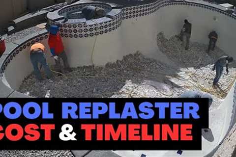 Replastering my Swimming Pool - What it Cost and How Long it Took #pool #swimmingpool