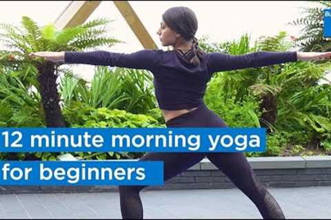 12 minute morning yoga routine for beginners | Bupa Health