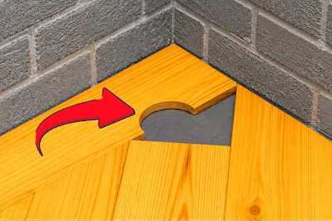 The perfect wood joining technique from Japanese carpenters! The whole world doesn't know this.