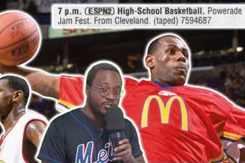 The one dunk contest LeBron actually did