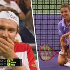 Tennis Players Losing It 😂 | Funniest Moments from Tie Break Tens 2026