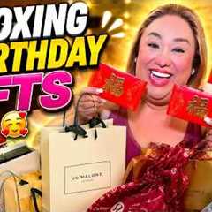 UNBOXING my BIRTHDAY GIFTS | Petite TV