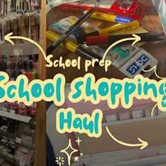 School Shopping Haul 2026 ✏️📚||School Prep Day 📖🌷||School Supplies Haul & Prep
