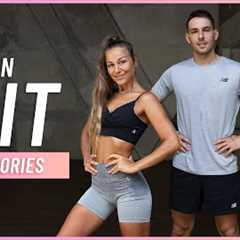 BURN 500 CALORIES with this 20 Minute Cardio HIIT Workout (No Equipment, No Repeats)