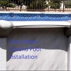 21' x 43' Oval Above Ground Pool Installation